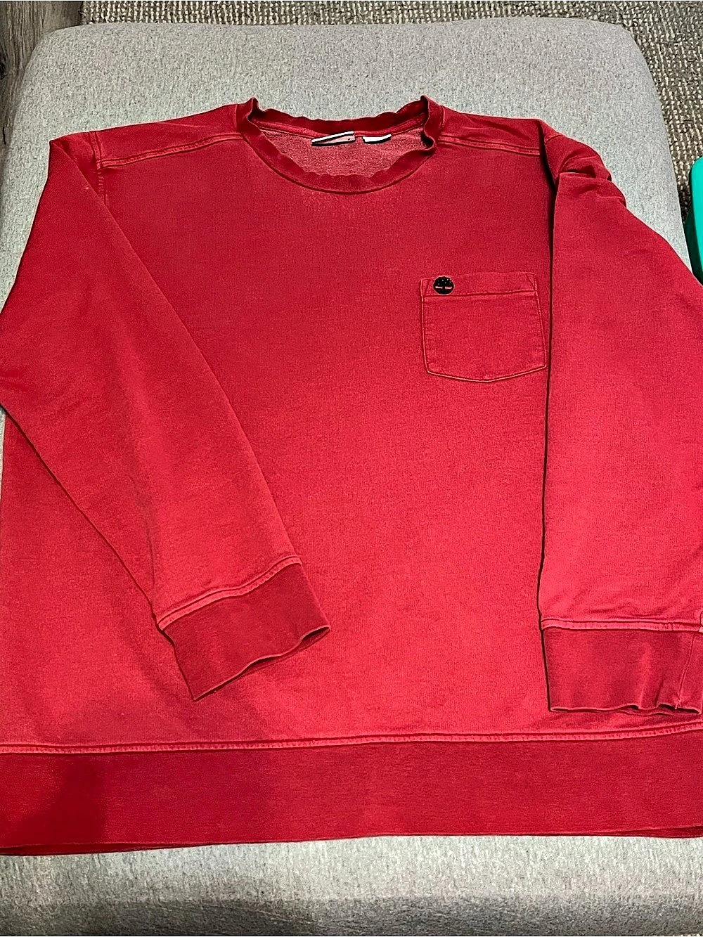Timberland Red Pocket Sweatshirt
